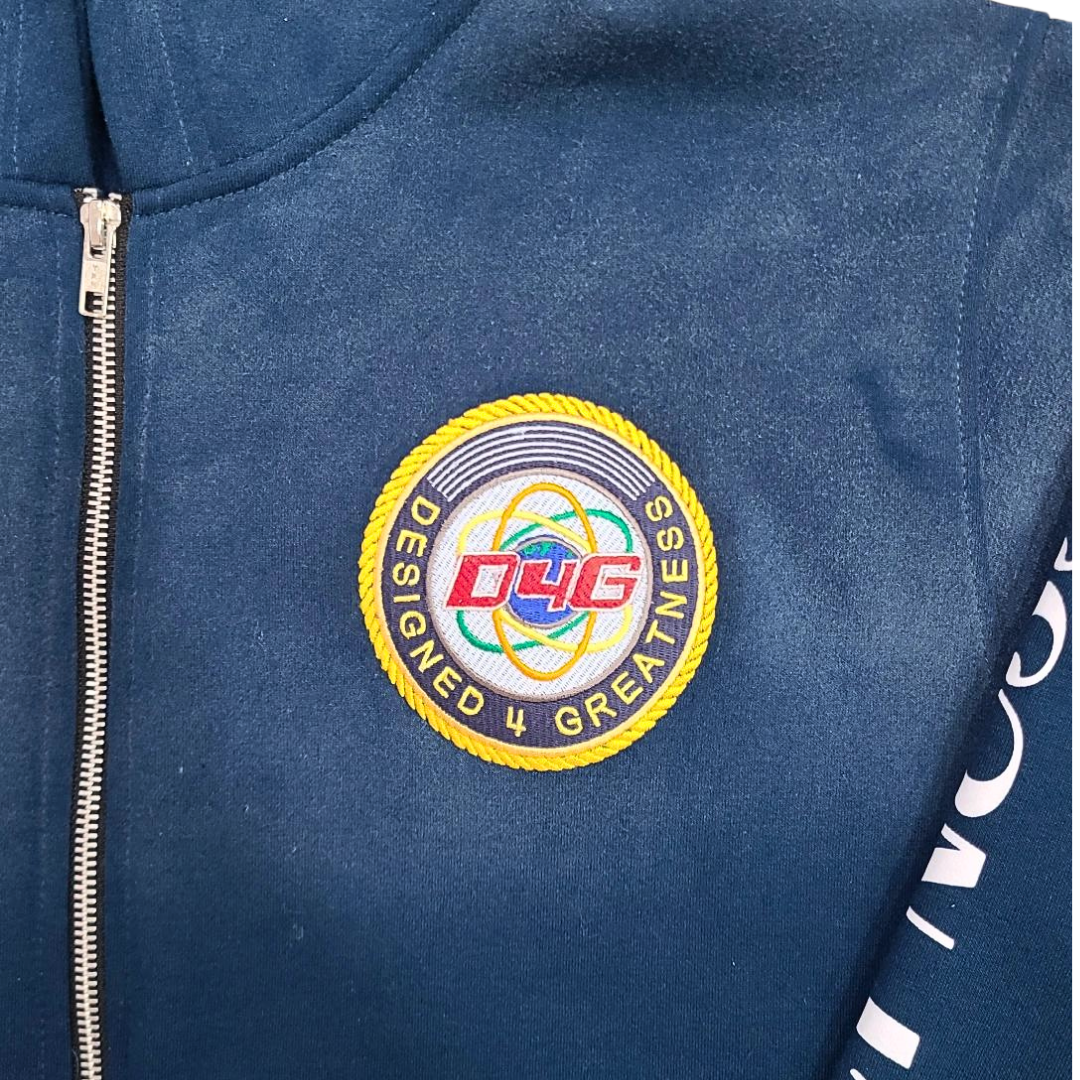 EMBLEM ZIP HOODIE